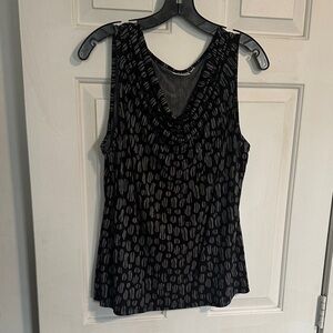 Croft & Barrow black and grey women’s tank size XL